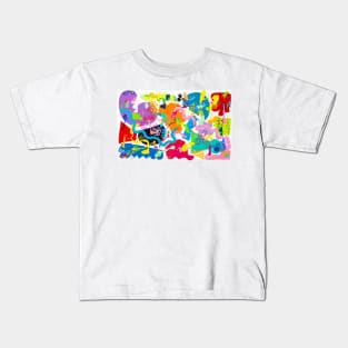 Let's Keep it Moving - My Original Art Kids T-Shirt